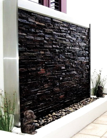 Best ideas about DIY Water Wall Kit
. Save or Pin 30 Relaxing Water Wall Ideas For Your Backyard or Indoor Now.