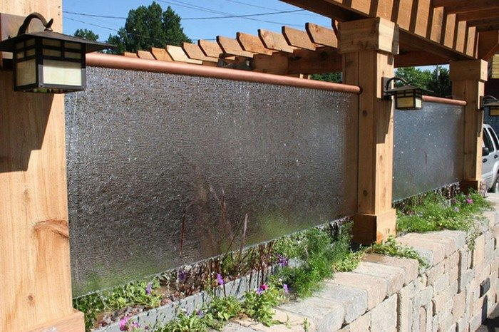 Best ideas about DIY Water Wall
. Save or Pin How to build a glass waterfall for your backyard Now.