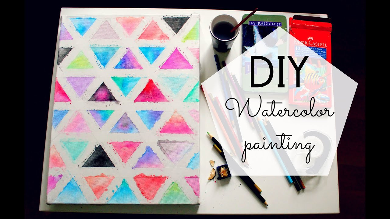 Best ideas about DIY Watercolor Paint
. Save or Pin DIY Watercolor Painting Now.