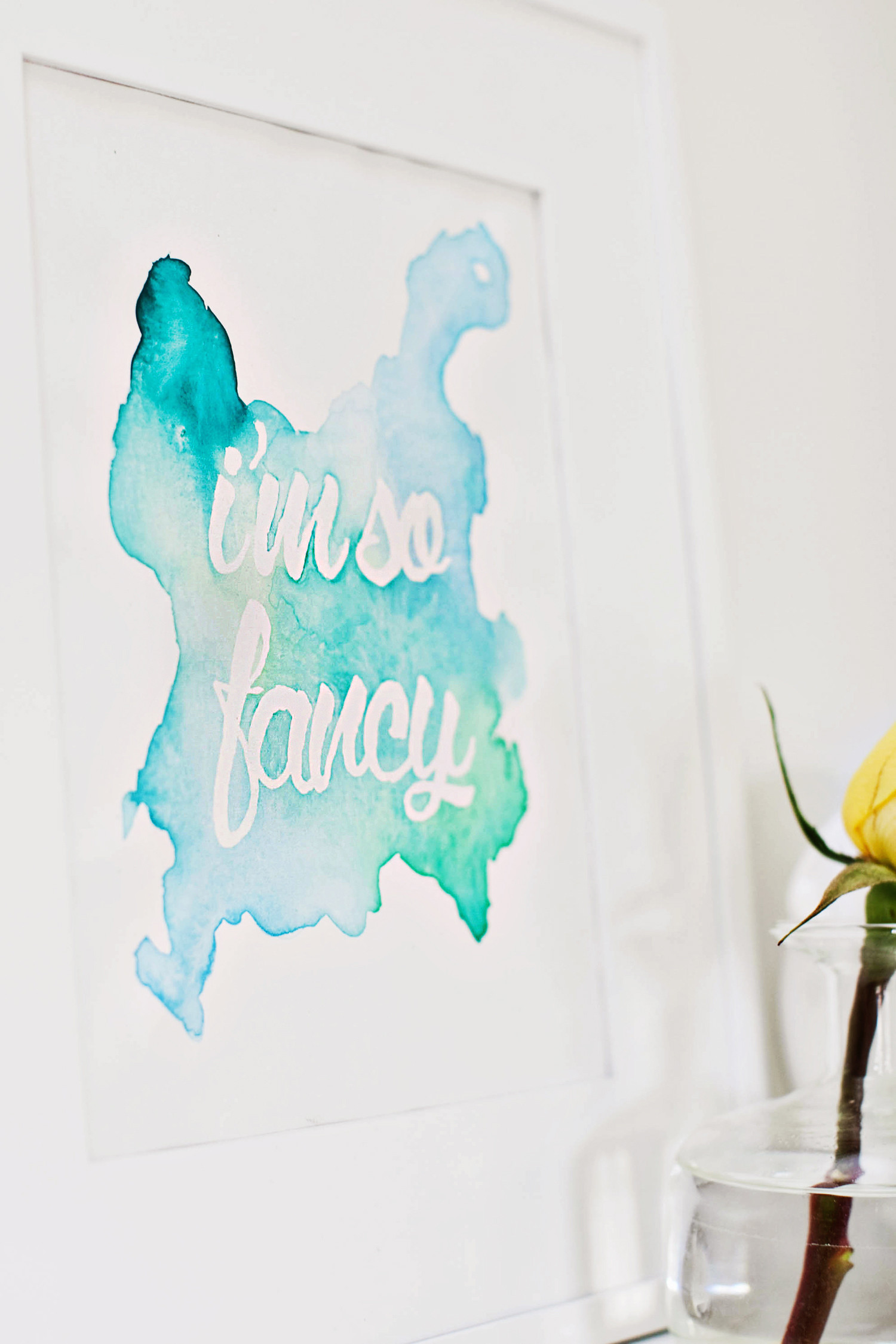 Best ideas about DIY Watercolor Paint
. Save or Pin Watercolor Phrase Art DIY A Beautiful Mess Now.