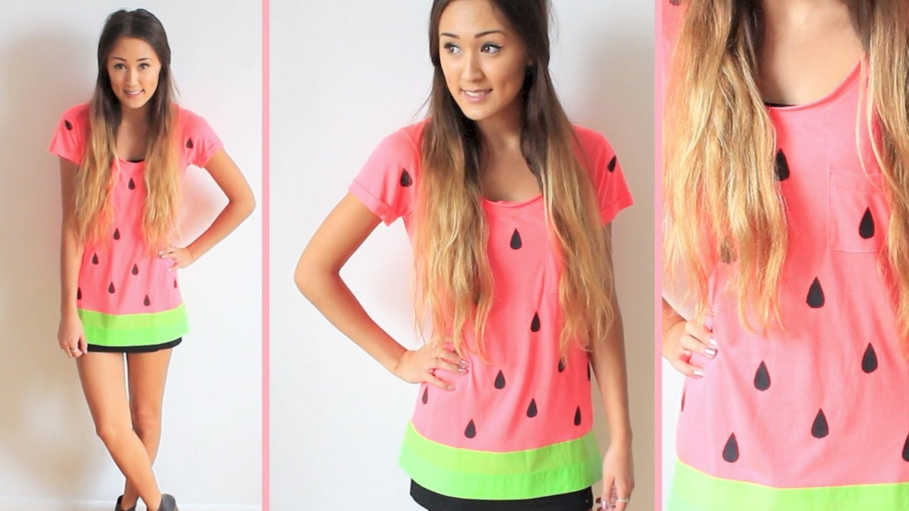 Best ideas about DIY Watermelon Costume
. Save or Pin Last Minute DIY Halloween Costume Watermelon Now.