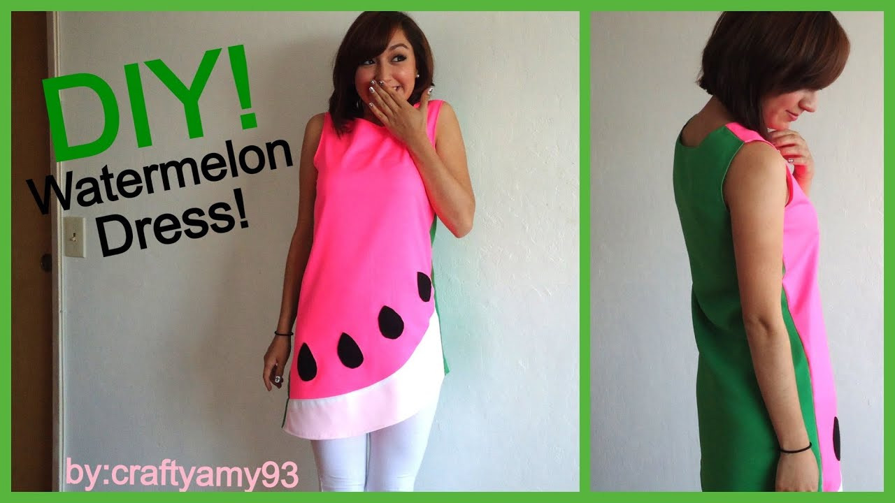 Best ideas about DIY Watermelon Costume
. Save or Pin DIY Watermelon Dress Costume Tutorial Halloween Now.