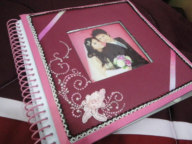 Best ideas about DIY Wedding Albums
. Save or Pin Sharon s Craft Corner My DIY wedding album Now.