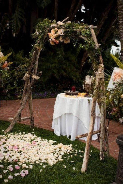 Best ideas about DIY Wedding Altar
. Save or Pin 31 Charming Woodland Wedding Arches And Altars Weddingomania Now.