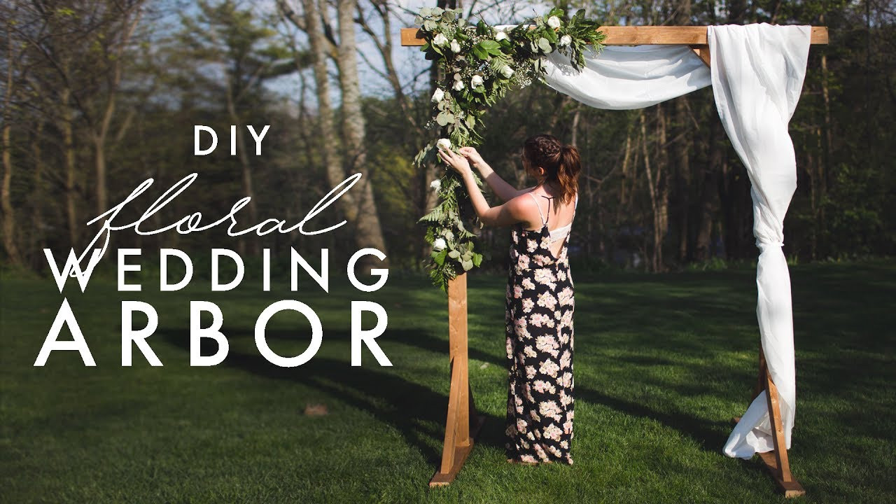 Best ideas about DIY Wedding Arch Frame
. Save or Pin DIY WOODEN ARCH PERFECT FOR WEDDINGS Now.