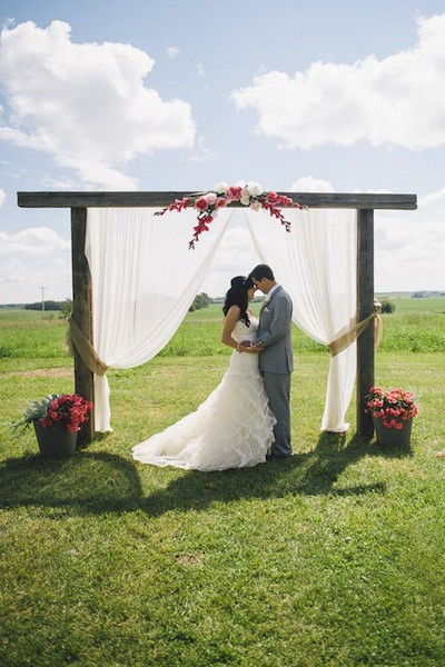 Best ideas about DIY Wedding Arch
. Save or Pin 11 Beautiful DIY Wedding Arches Now.