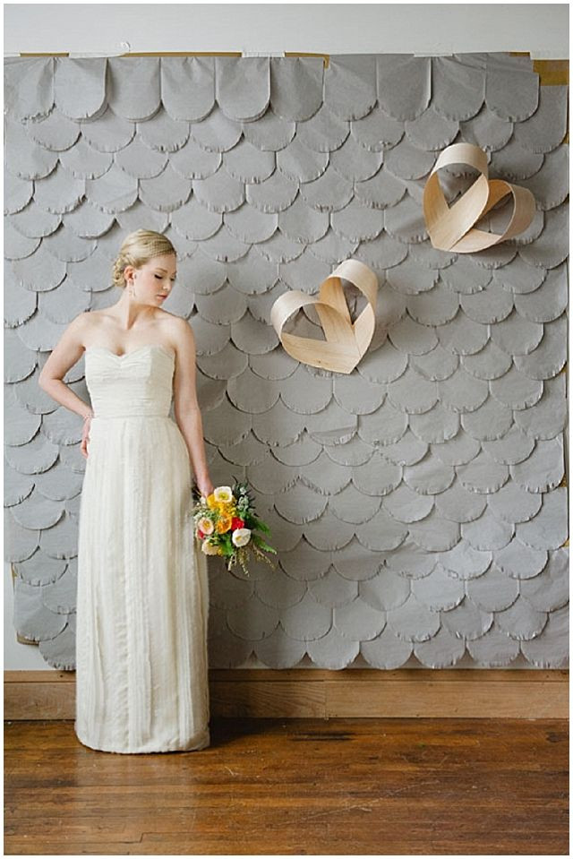 Best ideas about DIY Wedding Backdrop
. Save or Pin Pretty Scalloped Paper DIY Now.