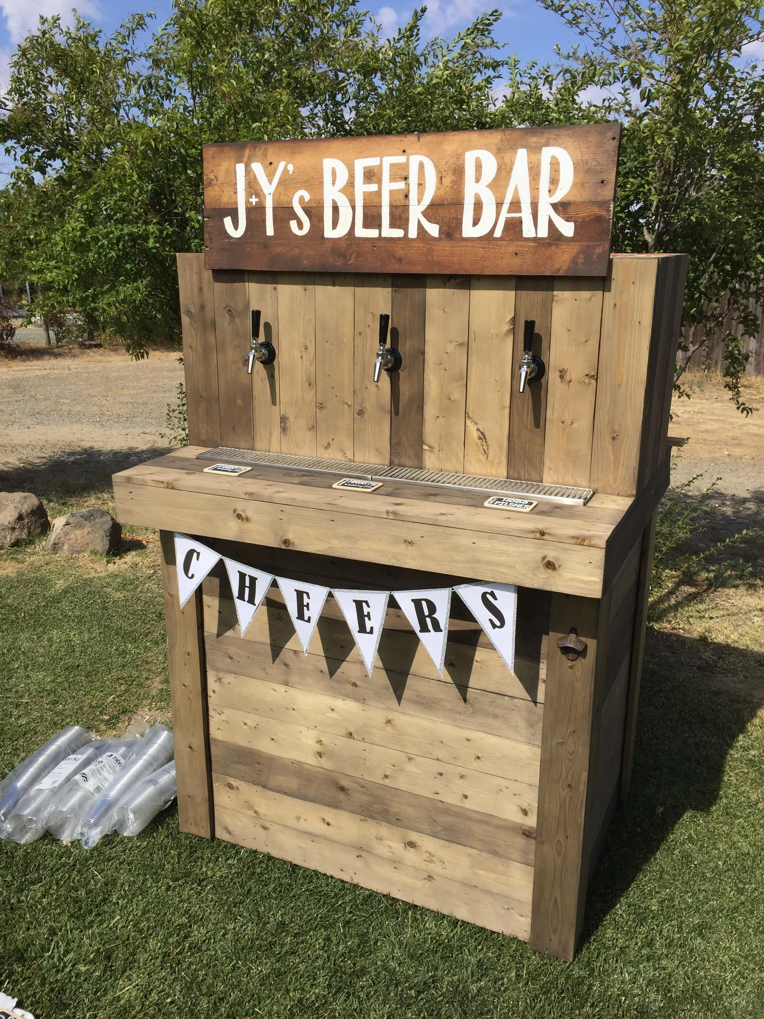 Best ideas about DIY Wedding Bar
. Save or Pin DIY Beer Bar Wedding Ideas Now.