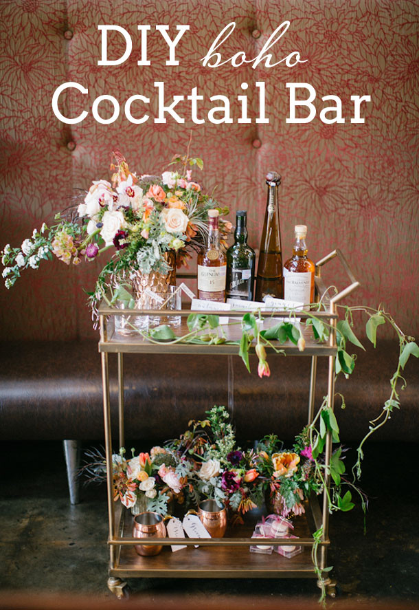 Best ideas about DIY Wedding Bar
. Save or Pin DIY Boho Cocktail Bar Now.