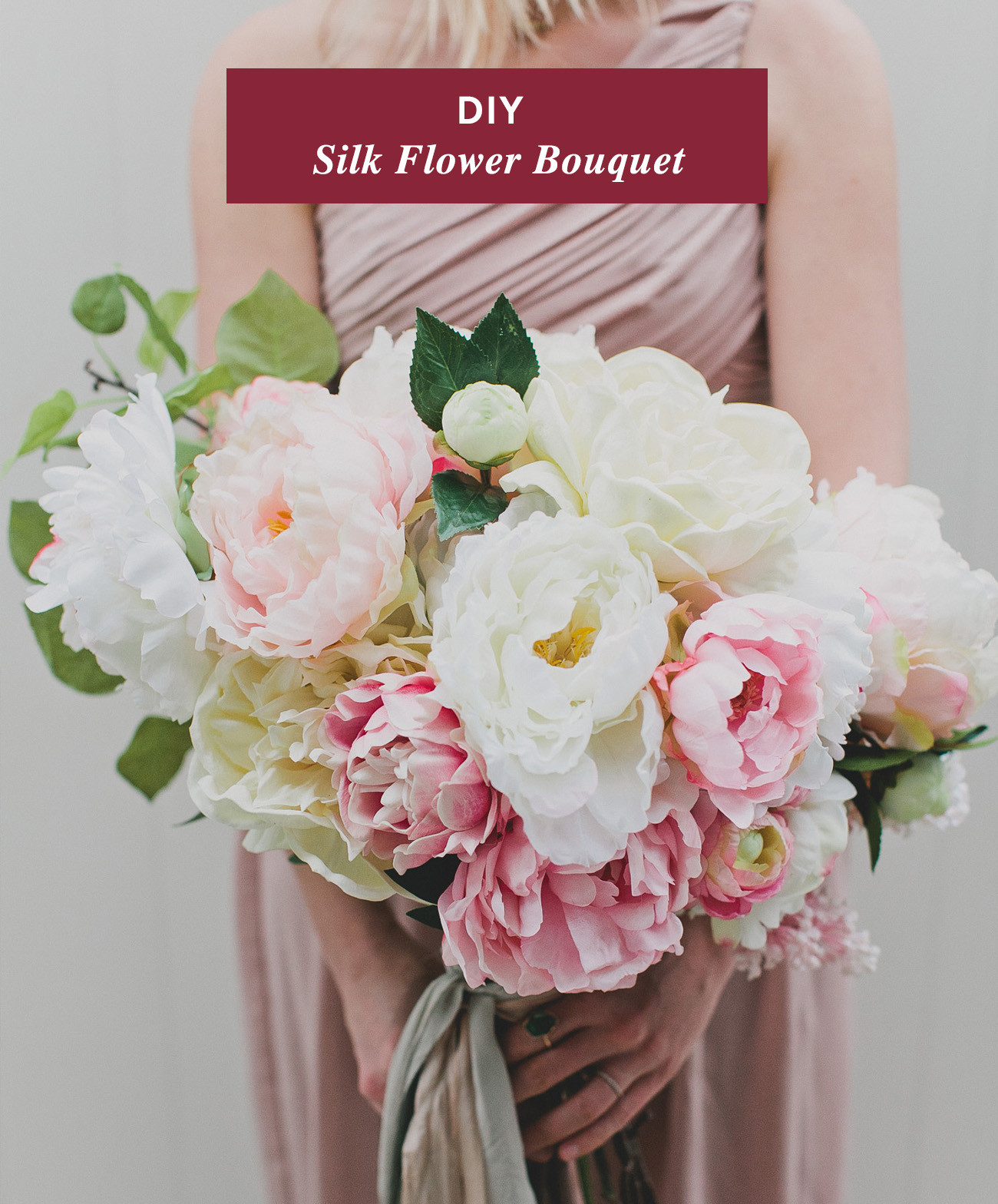 Best ideas about DIY Wedding Bouquet Silk Flowers
. Save or Pin DIY Silk Flower Bouquet with Afloral Green Wedding Shoes Now.