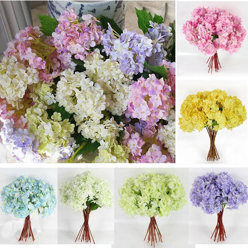 Best ideas about DIY Wedding Bouquet Silk Flowers
. Save or Pin Bridal Wedding Party Artificial Fake Hydrangea Silk Flower Now.