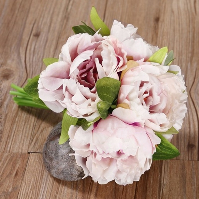 Best ideas about DIY Wedding Bouquet Silk Flowers
. Save or Pin DIY Bridal Wedding Party Bouquet Posy Silk Flowers Now.
