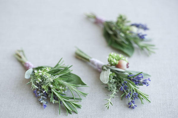 Best ideas about DIY Wedding Boutonniere
. Save or Pin DIY Herbal Wedding Boutonnieres ce Wed Now.