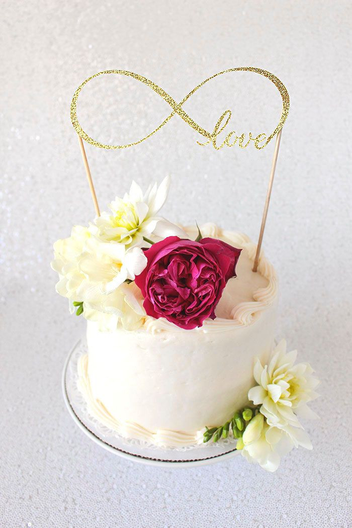 Best ideas about DIY Wedding Cake Topper
. Save or Pin DIY Cake Topper Tutorial with Cricut Now.