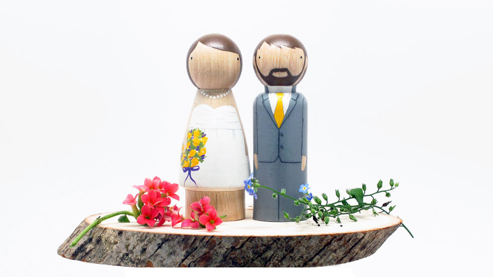 Best ideas about DIY Wedding Cake Toppers
. Save or Pin Paint Your Own Cake Toppers Now.
