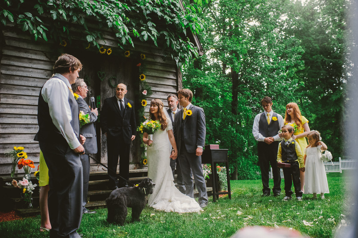 Best ideas about DIY Wedding Ceremony
. Save or Pin Summertime Backyard West Virginia DIY Wedding Alexandra Now.