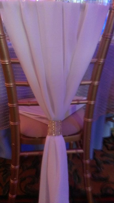 Best ideas about DIY Wedding Chair Covers
. Save or Pin Vintage Glam White Chiffon Chair Covers for Reception…DIY Now.