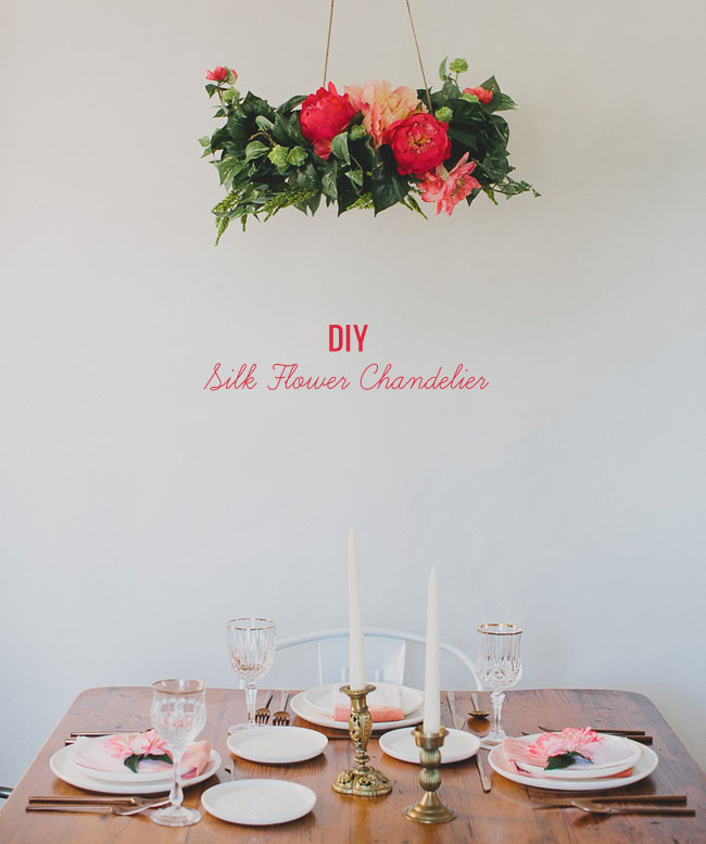 Best ideas about DIY Wedding Chandelier
. Save or Pin DIY Silk Flower Chandelier Now.