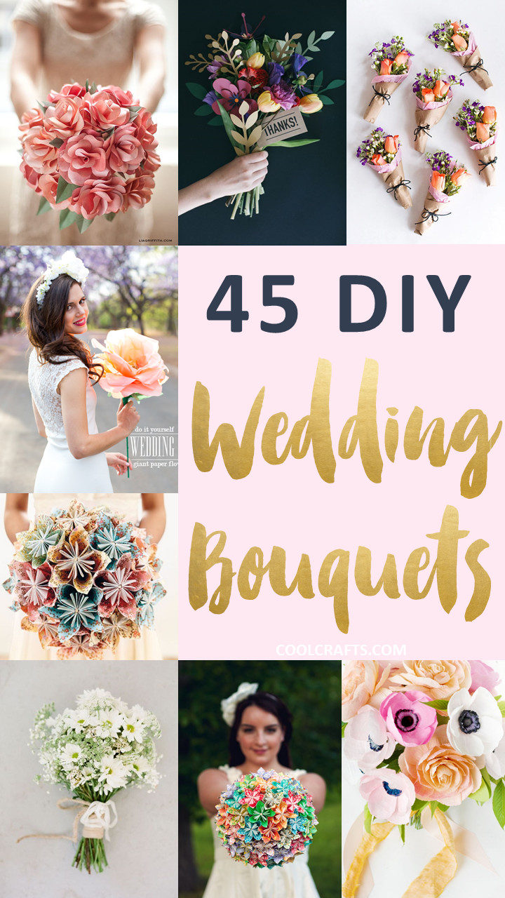 Best ideas about DIY Wedding Crafts
. Save or Pin 45 Stunning Wedding Bouquets You Can Craft Yourself • Cool Now.