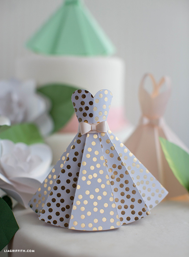 Best ideas about DIY Wedding Crafts
. Save or Pin Paper Dress DIY Wedding Decorations Lia Griffith Now.