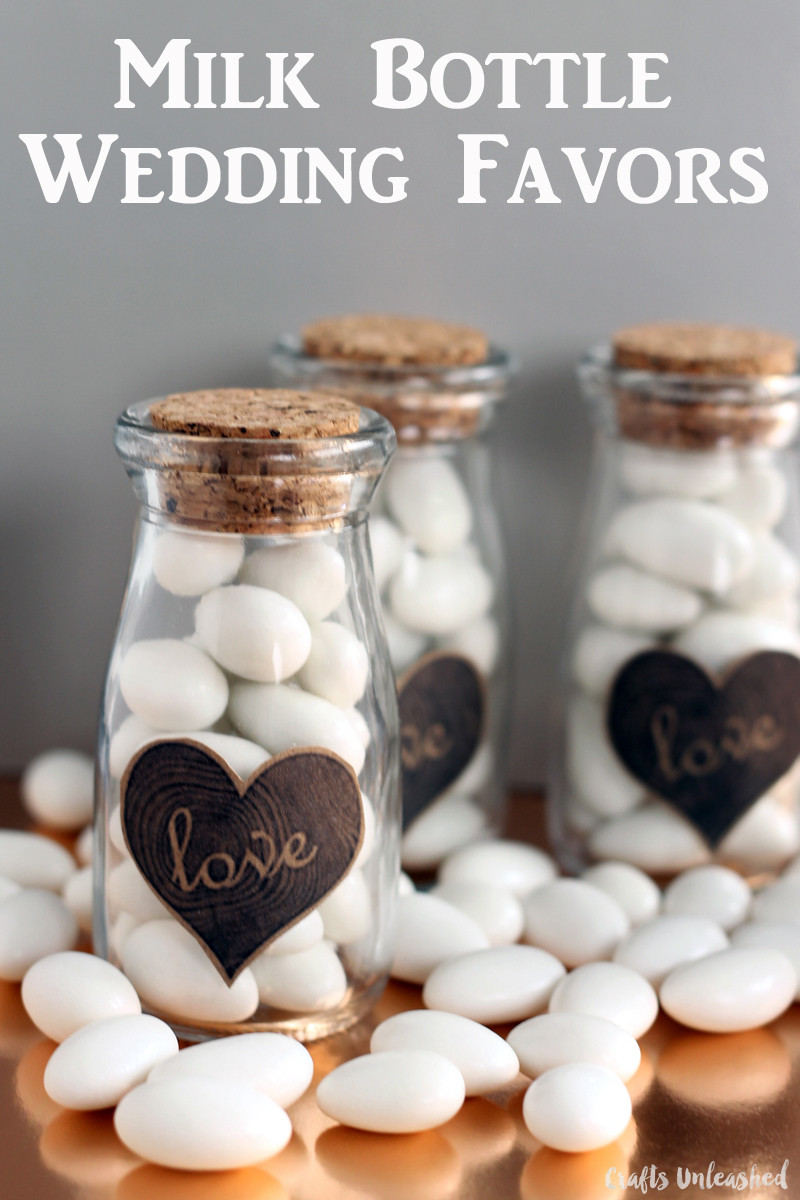 Best ideas about DIY Wedding Favors
. Save or Pin DIY Milk Bottle Wedding Favors Crafts Unleashed Now.