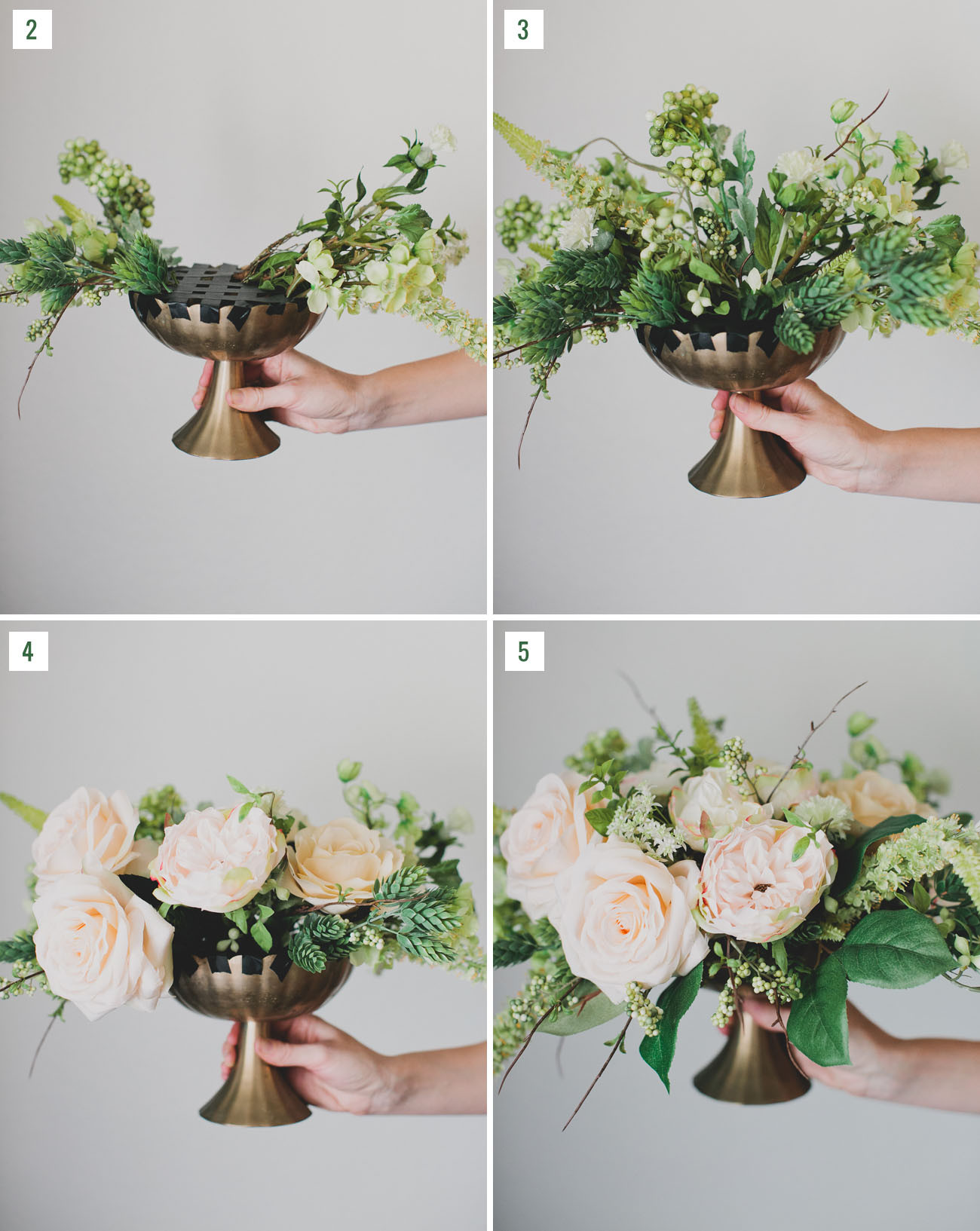 Best ideas about DIY Wedding Floral Centerpieces
. Save or Pin DIY Silk Flower Centerpiece Green Wedding Shoes Now.