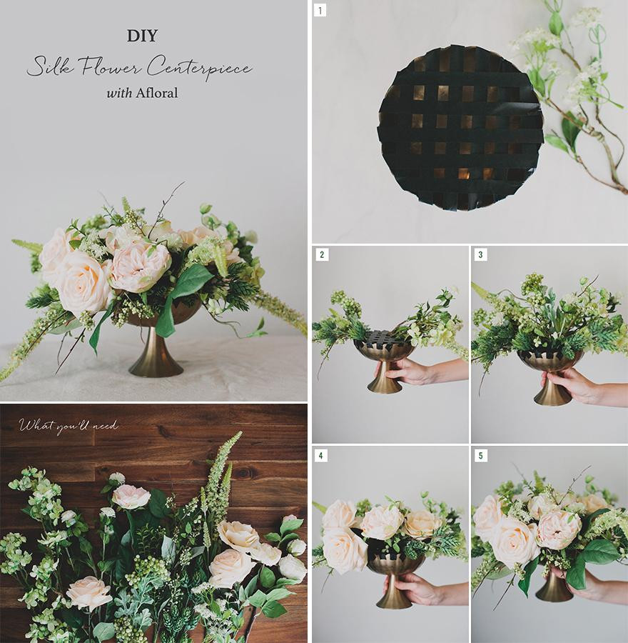 Best ideas about DIY Wedding Flower Arrangements
. Save or Pin DIY Silk Flower Centerpiece – Afloral Now.