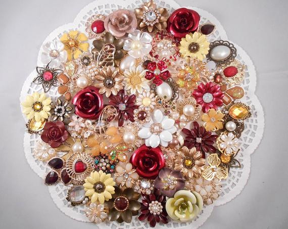 Best ideas about DIY Wedding Flower Kits
. Save or Pin Enamel Flower Brooch Bouquet Kit 65 pc AUTUMN MIST DIY Wedding Now.
