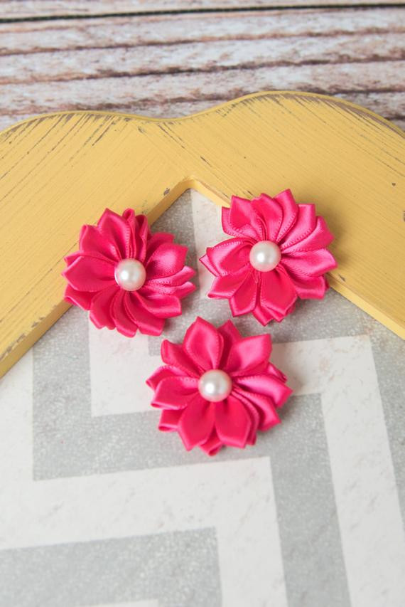 Best ideas about DIY Wedding Flowers Wholesale
. Save or Pin Hot pink flower supplies DIY headband wholesale fabric Now.