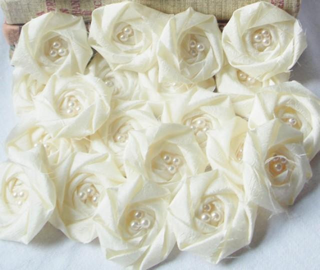 Best ideas about DIY Wedding Flowers Wholesale
. Save or Pin Bridal Flower Applique Wholesale Fabric Flower Rolled Now.