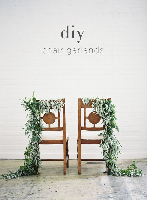 Best ideas about DIY Wedding Garland
. Save or Pin DIY Chair Garland DIY Weddings Now.