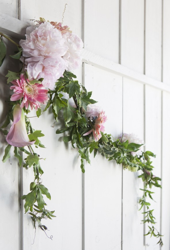 Best ideas about DIY Wedding Garland
. Save or Pin How To Make A Floral Garland Rustic Wedding Chic Now.