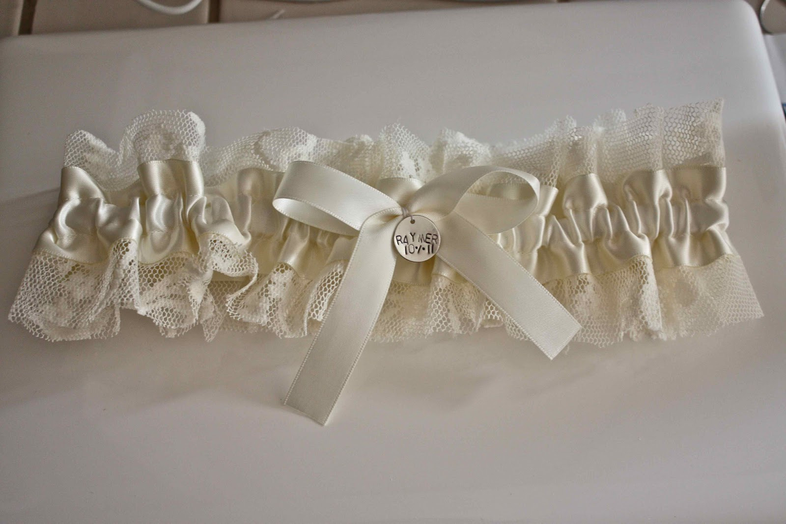 Best ideas about DIY Wedding Garter
. Save or Pin Something About Katie Making Garters Now.