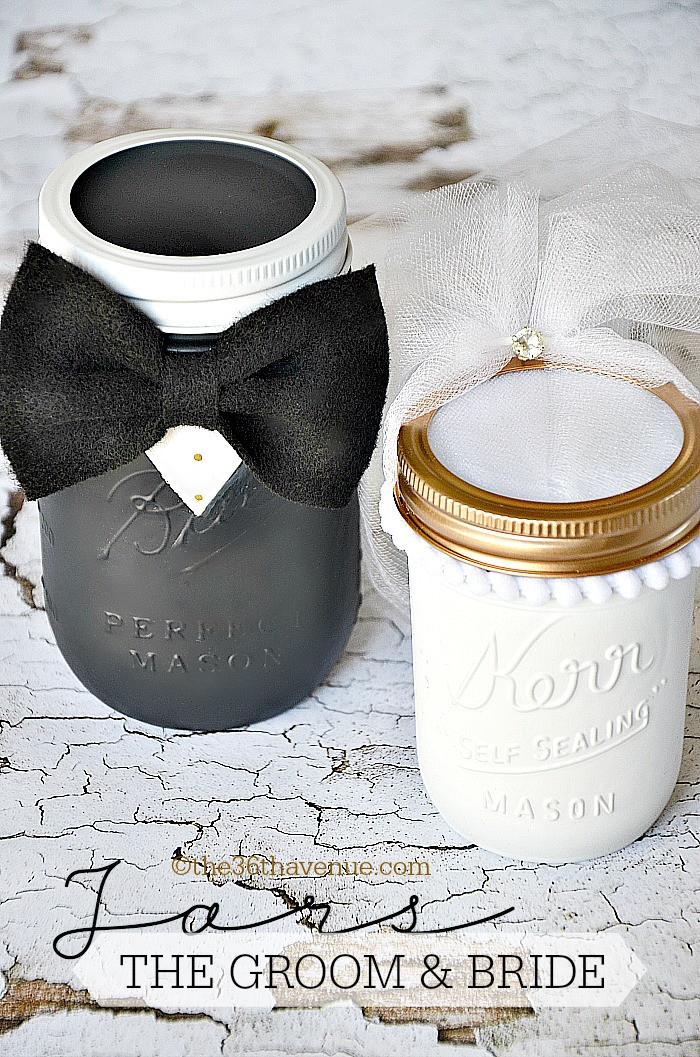 Best ideas about DIY Wedding Gift For Bride And Groom
. Save or Pin The 36th AVENUE Mason Jar Crafts – Groom & Bride Now.