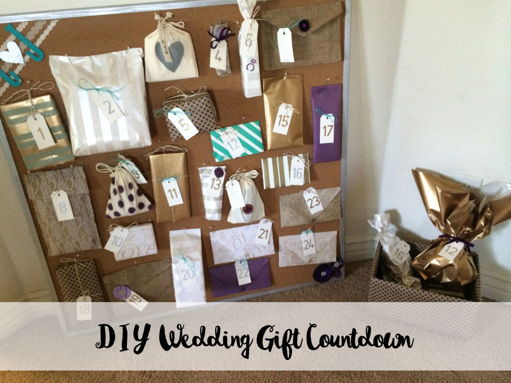 Best ideas about DIY Wedding Gift Ideas
. Save or Pin Wedding Gift Countdown a Thoughtful Gift from My Now.