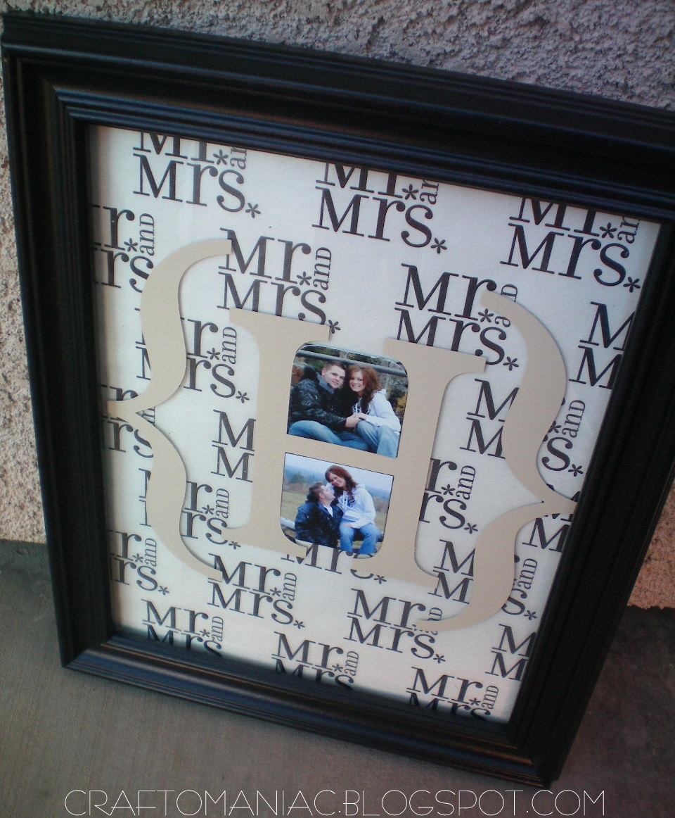 Best ideas about DIY Wedding Gifts
. Save or Pin DIY Monogrammed Wedding Gift Craft O Maniac Now.