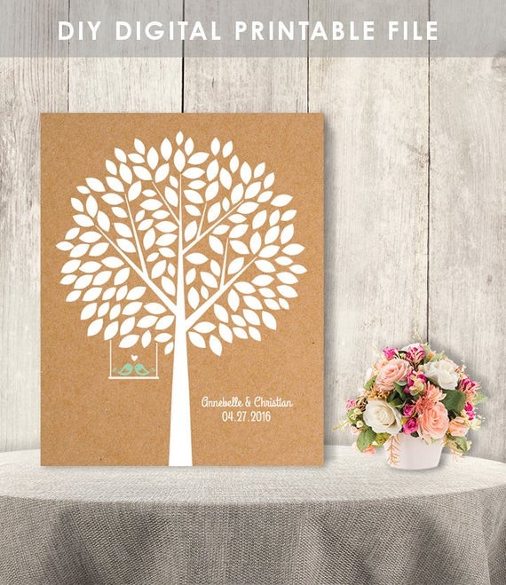 Best ideas about DIY Wedding Guest Book Alternatives
. Save or Pin Wedding Guest Book Alternative Poster DIY by Now.