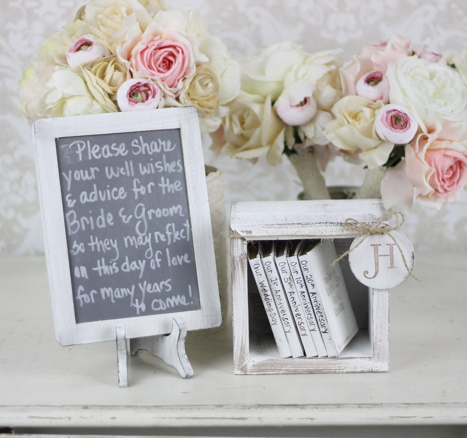 Best ideas about DIY Wedding Guest Book Alternatives
. Save or Pin Rustic Guest Book Alternative Shabby Chic Wedding by Now.