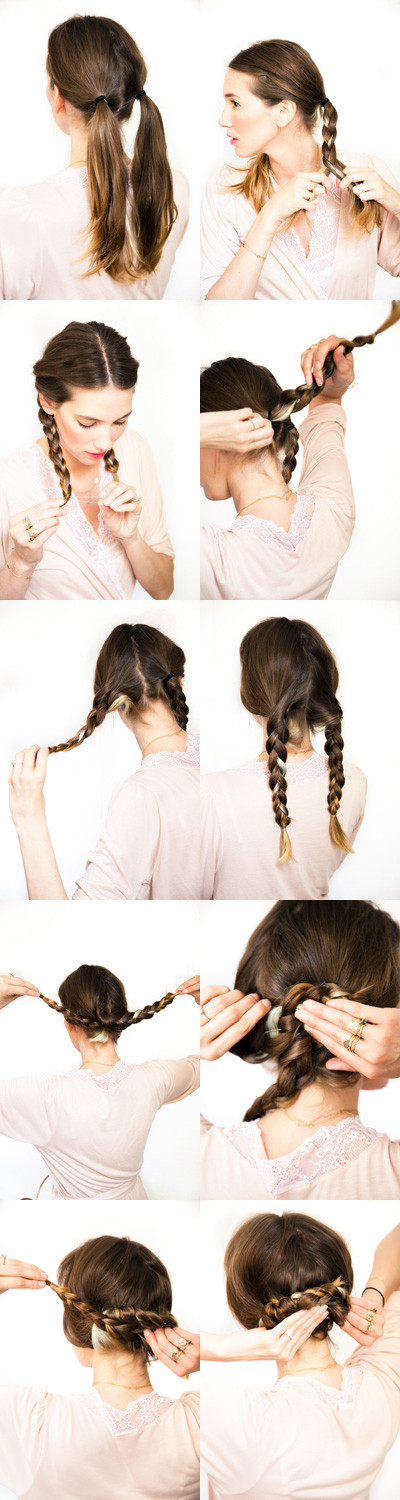 Best ideas about DIY Wedding Hairstyles
. Save or Pin 12 DIY Braid Tutorials Great for Brides Now.