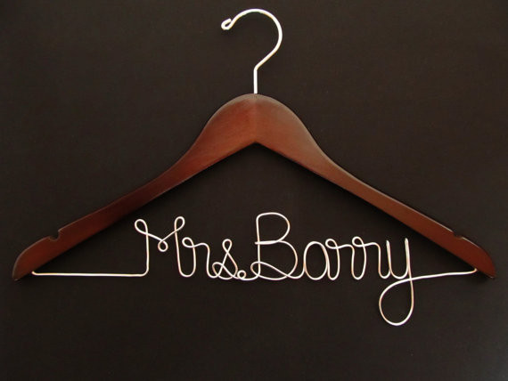 Best ideas about DIY Wedding Hanger
. Save or Pin Lookie lookie I found DIY Custom Wire Name Wedding Now.