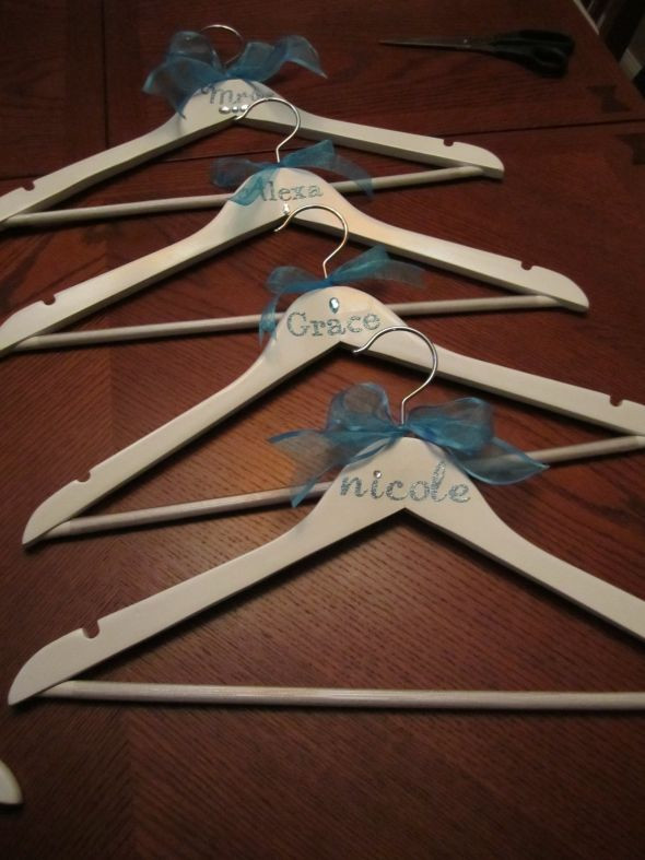Best ideas about DIY Wedding Hanger
. Save or Pin Personalized Bridesmaid Hanger Now.