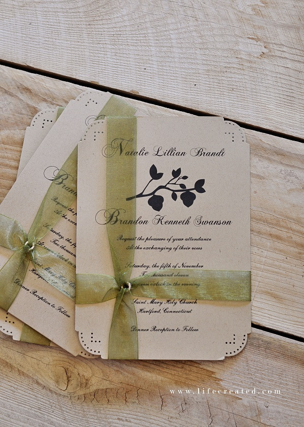 Best ideas about DIY Wedding Invitation Idea
. Save or Pin Craftaholics Anonymous Now.