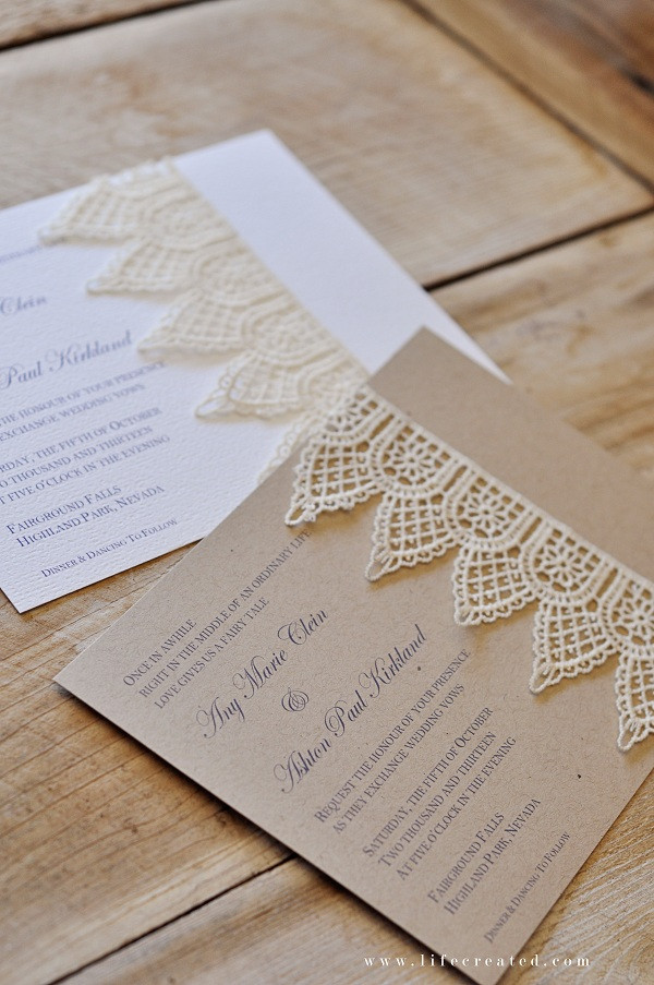 Best ideas about DIY Wedding Invitation Ideas
. Save or Pin Craftaholics Anonymous Now.