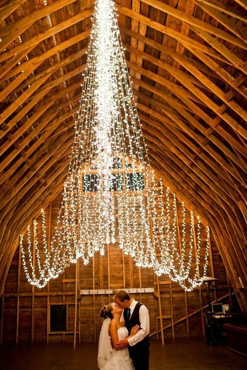 Best ideas about DIY Wedding Lighting
. Save or Pin diy Wedding Ideas Barn String Lighting Now.