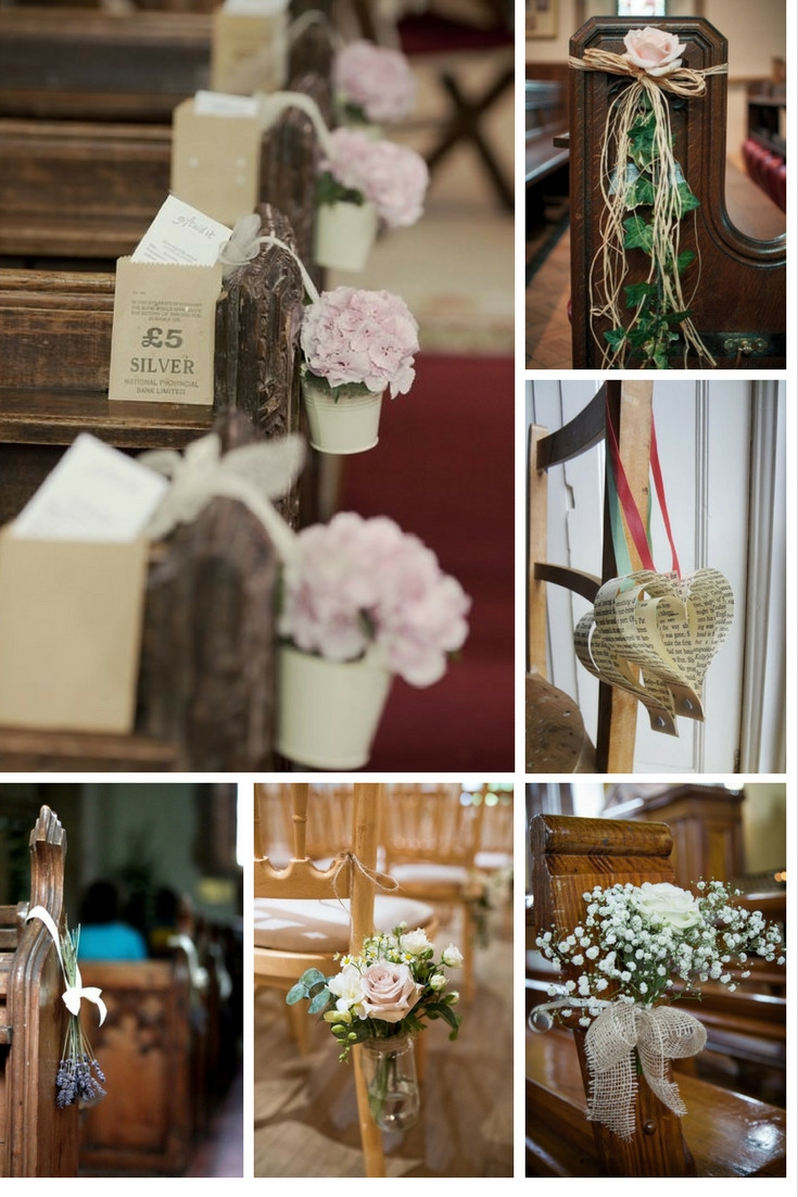 Best ideas about DIY Wedding Pew Decorations
. Save or Pin 5 easy DIY ideas to decorate your wedding pews Now.