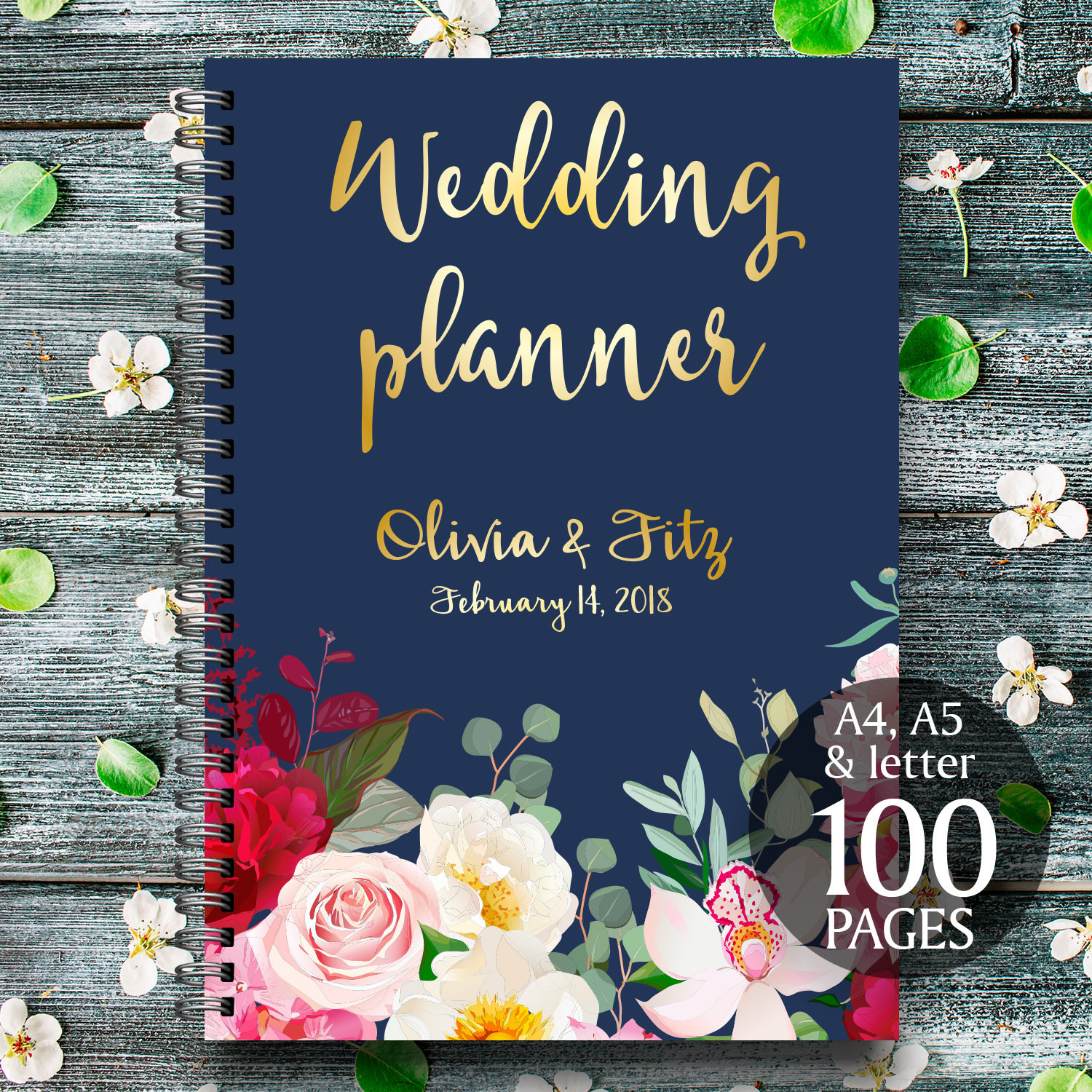 Best ideas about DIY Wedding Planner Binder
. Save or Pin DIY wedding planner Navy burgundy wedding binder Printable Now.