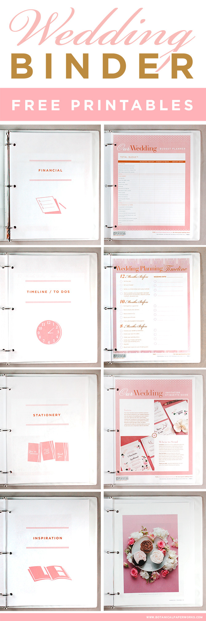 Best ideas about DIY Wedding Planner Binder Printables
. Save or Pin free printables Wedding Planning Binder Now.