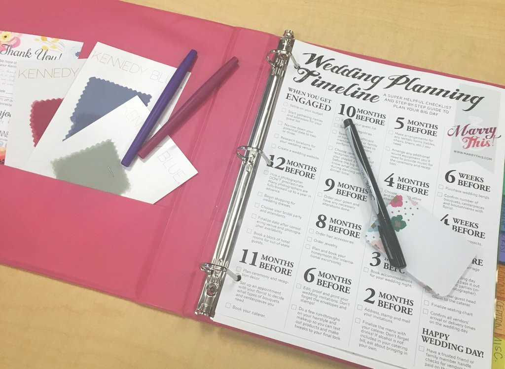 Best ideas about DIY Wedding Planner
. Save or Pin DIY Wedding Planning Binder Now.