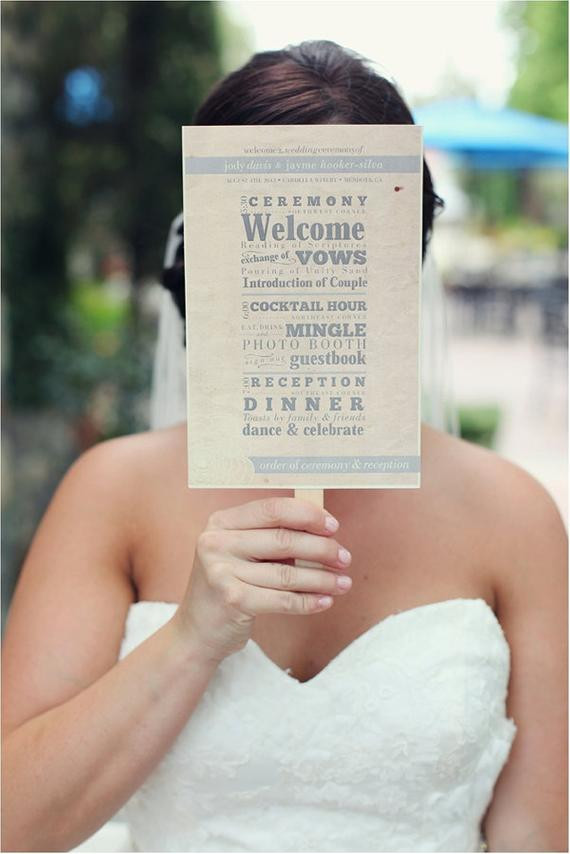 Best ideas about DIY Wedding Programs Fan
. Save or Pin Wedding Program Fan DIY Printable File Rustic Yellow Now.