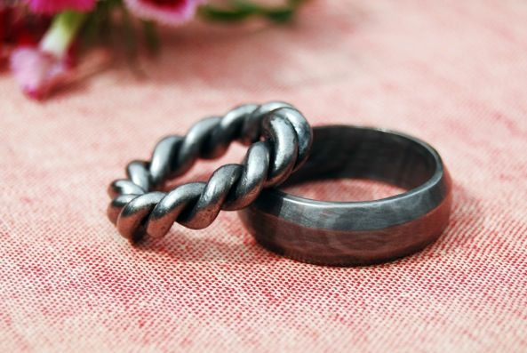 Best ideas about DIY Wedding Ring
. Save or Pin Romantic Metalwork Rings DIY Wedding rings Now.